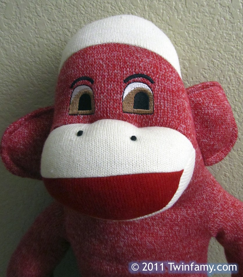 Sock Monkey Face-Five
