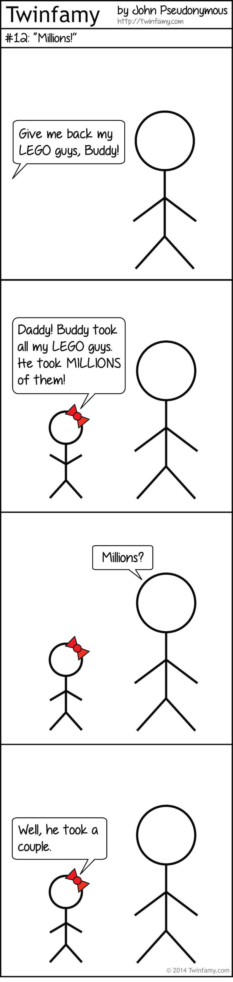 Twinfamy Comics #12 - Millions